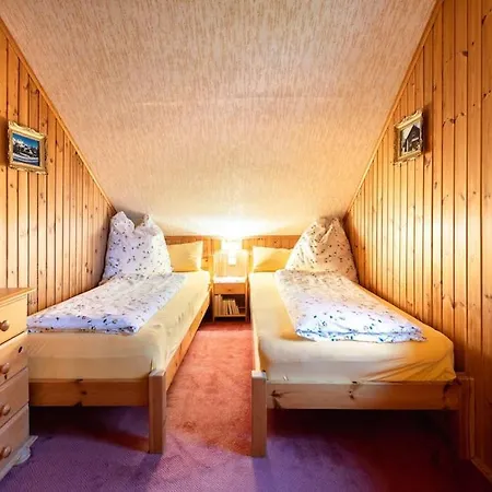 Gemuetliche Skihuette Nassfeld - Ski-In Ski-Out Dağ evi *